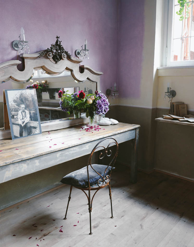 uno dei camerini del teatro