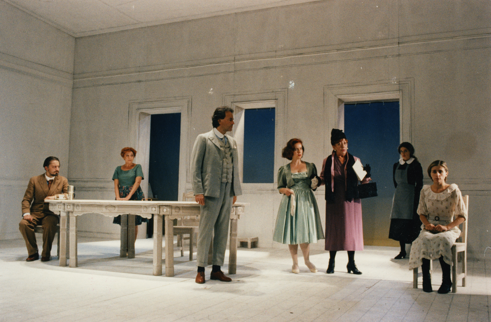 Una scena dello spettacolo Io, l'erede